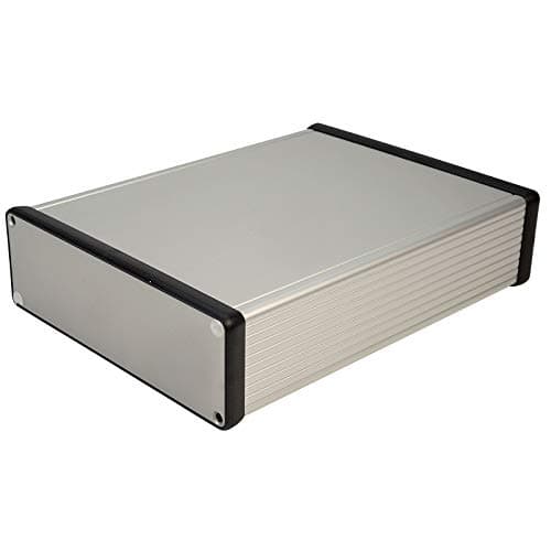 Image of Hammond 1455T2201 Extruded Aluminium Enclosure 223 x 160 x 51.5mm Natural