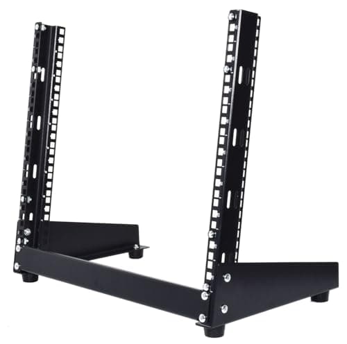 Image of Adastra 19" Open Framed Desk Top Rack Mount For AV, Media, IT, Data Equipment 12U