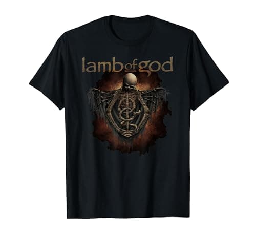 Image of Lamb of God Torso T-Shirt, Men, Black, XX-Large