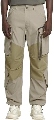 Image of G-Star Men's Rovic Zip 3D Loose Pants, Beige (vintage khaki D25219-D517-G053), 33W / 32L