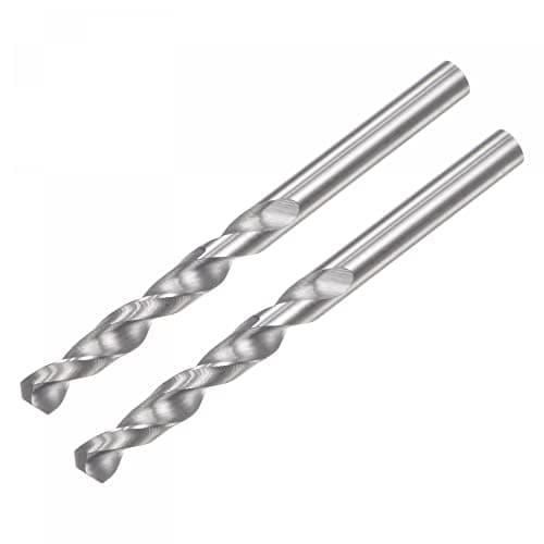 Image of sourcing map Solid Carbide Drill Bits, 3mm C2/K20 Tungsten Carbide Jobber Drill Bits Straight Shank Drilling Tool for Stainless Steel Aluminum Iron Metal Plastic 2pcs