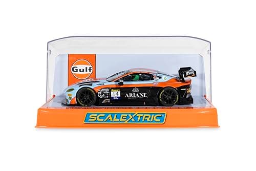 Image of Scalextric C4655 Aston Martin GT3 Vantage - Bathurst 2025 - Gulf Edition Slot Cars racing circuit
