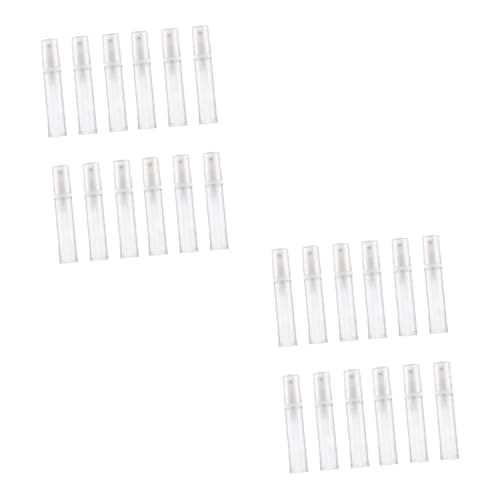 Image of FRCOLOR 24pcs Empty Spray Bottle Pump Dispenser for Sunscreen Mist Spray Refillable Bottle Leakproof for Travel Camping Business Trip Outdoor Activities