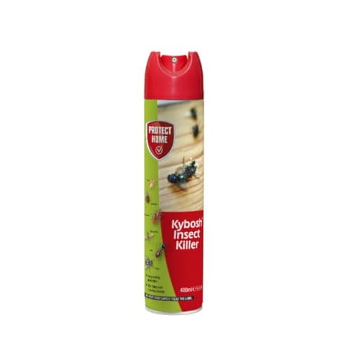 Image of Kybosh Insect Killer Spray - Fast Action Fly Killer - Kills Cockroaches, Fleas, Bed Bugs and Ants - Ready to Use - Indoor Use, 400ml