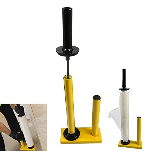 Image of Heavy Duty Metal Pallet Stretch Shrink Wrap Dispenser Holder Stretch Film Wrap Dispenser Suitable For Both 400mm & 500mm Widths And All Core Sizes 1-10Pcs HTUK (Metal 1x)
