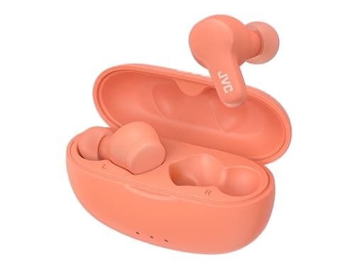 Image of JVC HA-A7T2 Gumy Wireless Bluetooth Earbuds, 24 Hour Battery (Pink)