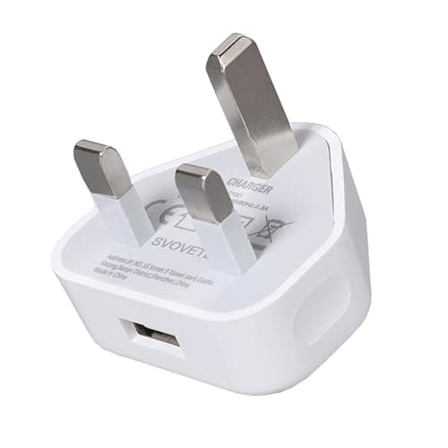 Image of SVOVETE USB Wall Charger Plug Adapter 5V 1A Compatible for IPhone 6/7/8/4/5/5C/SE,IPad Mini/AirPods/IPod/Smart Watch