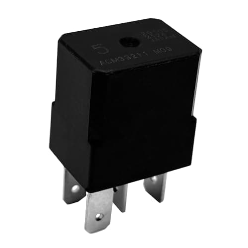 Image of Alikkash 12V ACM33211 General Purpose Power Relay, Automatic Operation, 10A Contact Current Rating, Normally Open, Screw Mount