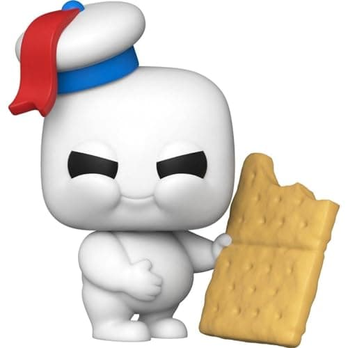 Image of Funko Pop! Movies: Ghostbusters: Afterlife-Mini Puft With Graham Cracker - Collectable Vinyl Figure - Gift Idea - Official Merchandise - Toys for Kids & Adults - Movies Fans