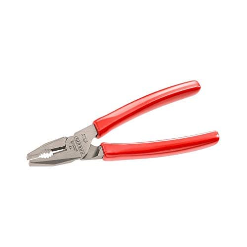 Image of Facom 187 a.18g Universal Pliers with PVC Handle Carved, 180 mm, red