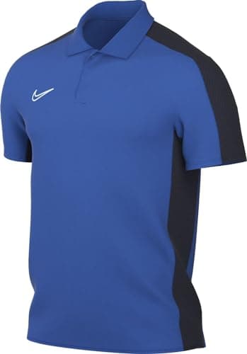 Image of NIKE Men's M NK DF ACD23 Polo SS Shirt, Royal Blue/Obsidian/White, S