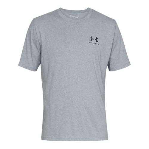 Image of Under Armour Men Sportstyle Left Chest, Super Soft Men's T Shirt for Training and Fitness, Fast-Drying Men's T Shirt with Graphic