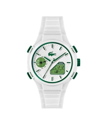 Image of Lacoste Analog-Digital Multifunction Quartz Watch for men LC33 Collection with Silicone bracelet