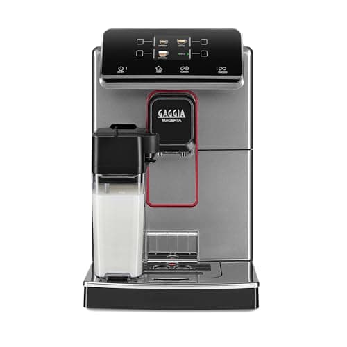 Image of Gaggia Magenta Prestige Over Ice, Automatic Bean to Cup Coffee Machine, Esspresso and Cappuccino Maker - Moonlight Grey