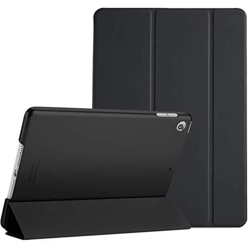 Image of ProCase for iPad 9th/ 8th/ 7th Generation Case 10.2 Inch (2021/2020/2019 Release), 10.2 iPad Case 9th/ 8th/ 7th Gen Cover, Slim Smart Cover with Translucent Hard Shell Back -Black