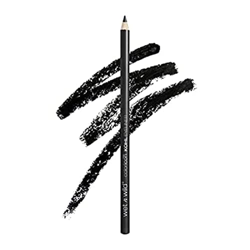 Image of Wet n Wild, Color Icon Kohl Eyeliner Pencil, Eyeliner and Pencil for Eye-Makeup with an Intense and Hyper-pigmented Effect, Soft, Creamy and Easy-to-use Formula, Baby's Got Black