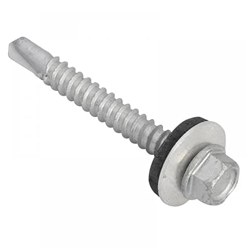 Image of TechFast Light Duty Sheet to Steel Roofing Screws | 5.5 x 45mm | Elementech | Bag 100