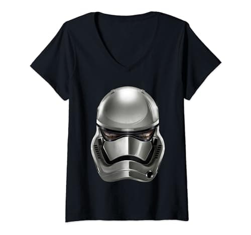 Image of Star Wars The Force Awakens First Order Stormtrooper V-Neck T-Shirt