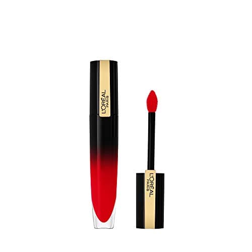Image of L'Oreal Paris Brilliant Signature High Shine Colour Bright Red Lip Ink 309 Be Impertinent