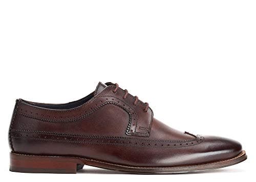 Image of Base London HAVISHAM Washed Brown Men's Brogue UK 11