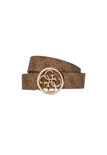 Image of GuessWomen'sNOELLE ADJ & REV PANT BELT H35REVERSIBLE H35LATTE LOGOS