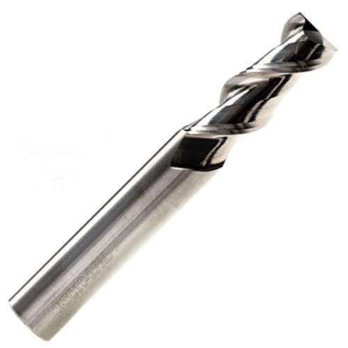 Image of 1.5mm Solid Carbide 2 Flute Slot Drill for Aluminium / 45 Degree Helix/End Mill