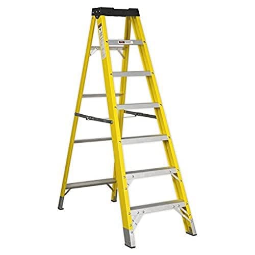 Image of Sealey FSL7 Fibreglass Step Ladder 6-Tread EN 131