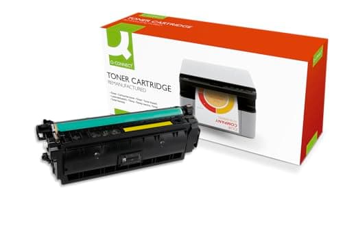 Image of Q-Connect Compatible Solution HP M552/M553 LaserJet Toner Cartridge High Yield Yellow CF362X-COMP