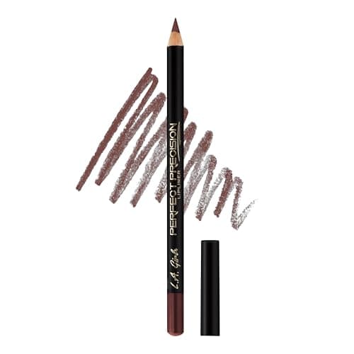 Image of L.A. Girl PERFECT PRECISION LIPLINER, Satin Plum GP723 - Rich Colour Lip Pencil for Defining, Lining and Shaping Lips - Smooth, Long-Lasting, Easy to Apply