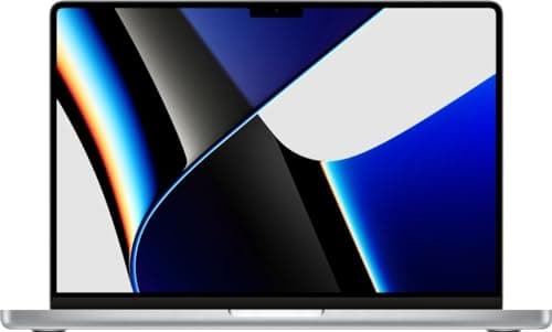 Image of 2021 Apple MacBook Pro with Apple M1 Max Chip (14-inch, 32GB RAM, 512GB SSD Storage) (QWERTY English) Silver (Renewed)