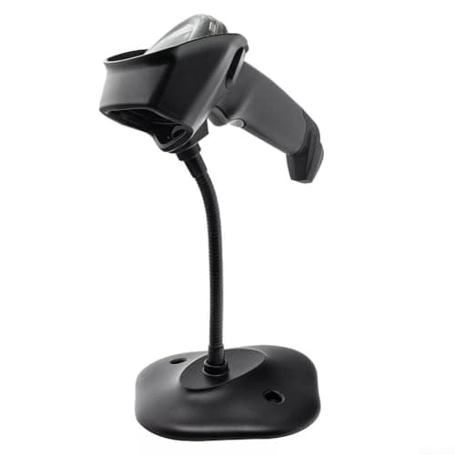 Image of CNANRNANC Scanner Stand Holder For Zebra For DS2208 DS4308 DS8108 Barcode Scanner With Adjustable Height Flexible Arm Black