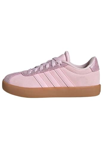 Image of adidas Unisex Kids VL Court 3.0 Shoes Kids, Clear Pink/Clear pink/GUM10, 2 UK