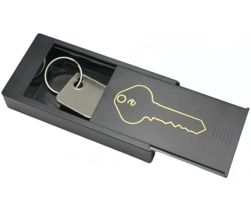 Image of Hide a Magnetic Key Holder Emergency Box Secret Safe Spare Car Home House Key Hide