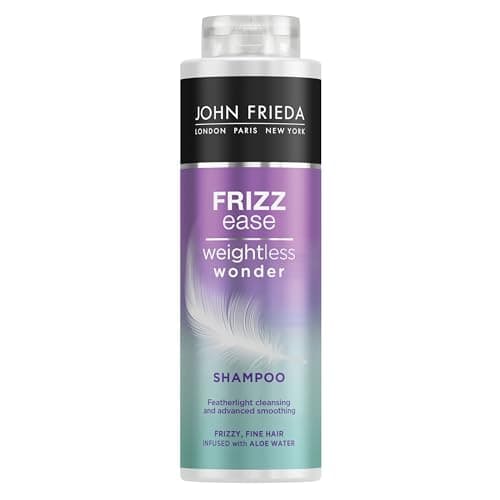 Image of John Frieda Frizz Ease Weightless Wonder Shampoo 500ml, Lightweight Anti-Frizz Shampoo for Fine, Thin Hair
