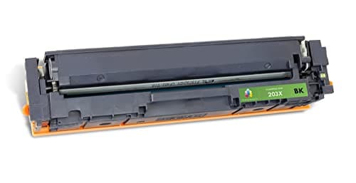 Image of Printing Pleasure 203X 203A Replacement for HP CF540X CF540A Toner Cartridge Compatible with HP Color LaserJer Pro MFP M281fdw M254dw M280nw M254nw M281fdn M254dn 1 Black