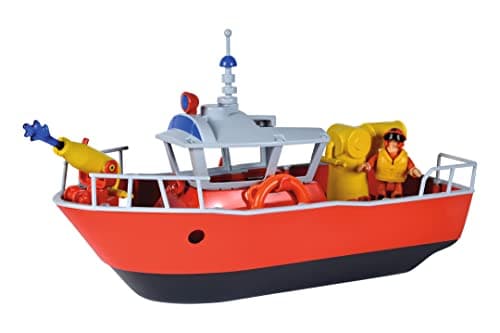Image of Simba FIREMAN SAM TITAN FIREBOAT with cannons
