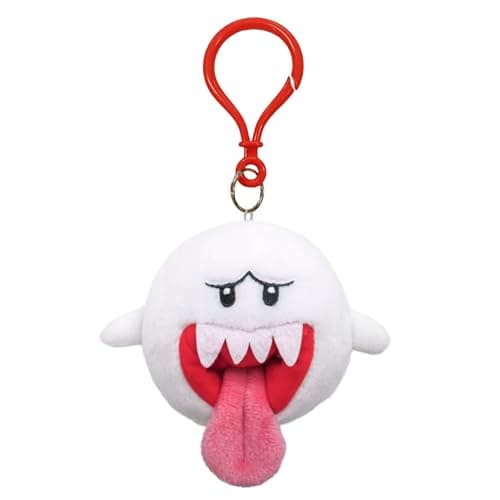 Image of San-Ei - Boo Keychain - Nintendo licensed