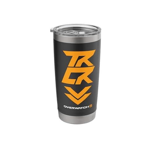 Image of Overwatch 2 Tracer Icon Logo Stainless Steel Insulated Tumbler