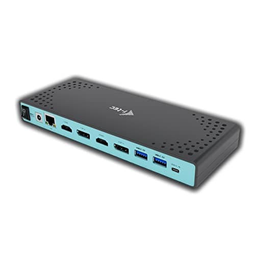 Image of I-TEC USB 3.0 / USB-C Dual Display Docking Station + Power Adapter 100W