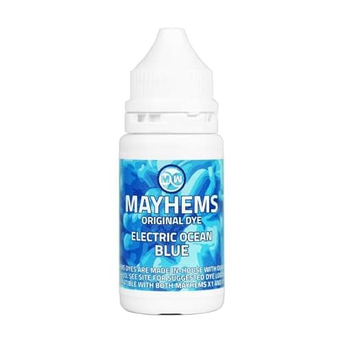 Image of Mayhems - Water Cooling PC Coolant Dye - Original Series - Intense Colour, 15 ml - Electric Ocean Blue
