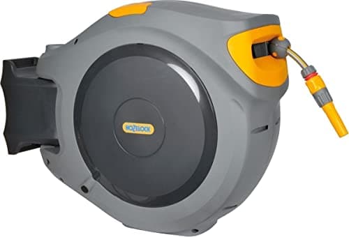 Image of Hozelock Garden Hose Reel 40 m Green/Grey, Auto Reel 40 2595R0000, 1 Supplied