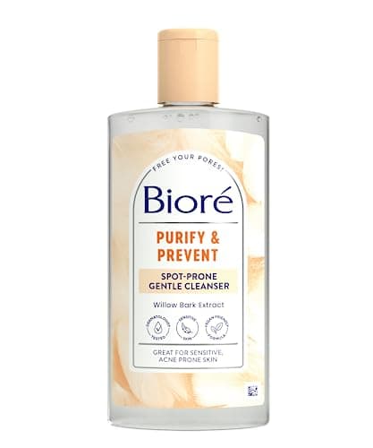 Image of Biore Purify and Prevent Gentle Wash Gel 200 ml Suitable for Sensitive Acne Prone Skin Dermatologically Tested