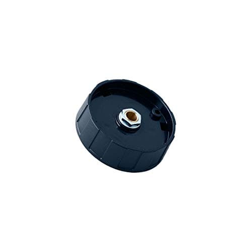 Image of OKW A2550060 Knob Without Pointer ABS Shaft d: 6mm Ø50x15.5mm Black