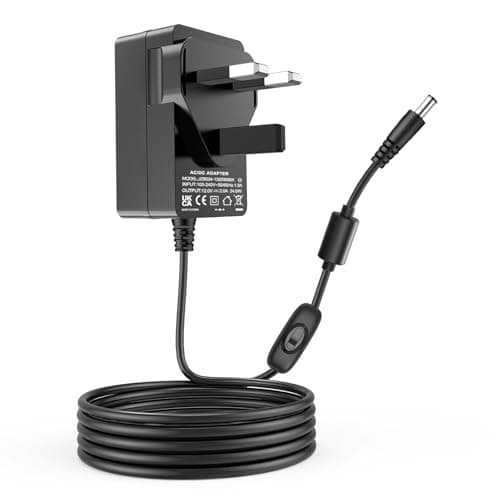 Image of TKDY 12V Power Supply Adapter for Sony PS-LX310BT Bluetooth Turntable, for 1 BY ONE High Fidelity Belt Drive Bluetooth Turntable 1-AD07US02