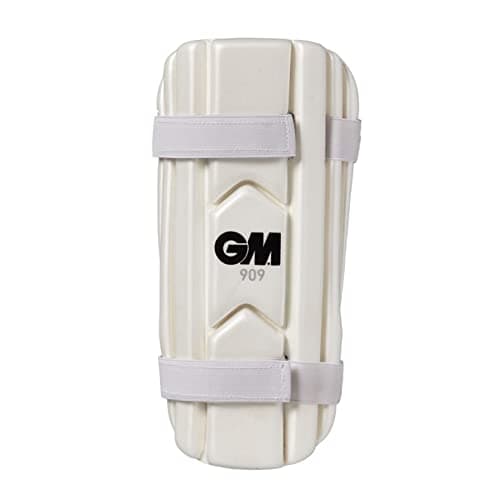 Image of Gunn & Moore GM Cricket | Forearm Guard | 909 | Dual Layered High-Density Foam | Soft Elasticated Straps | White | Youth Ambidextrous