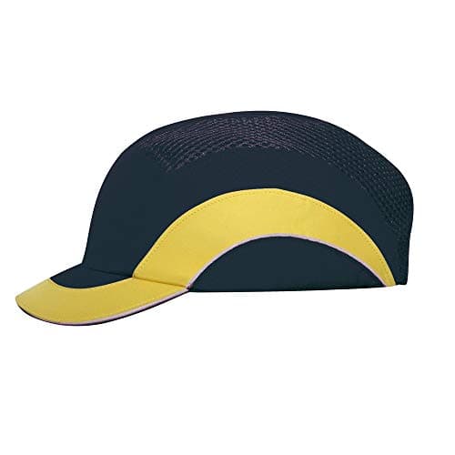 Image of JSP - Hardcap A1+ 5 cm Short Peak - Navy/Yellow ABS000-00N-400