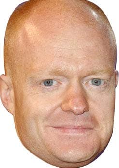 Image of FoxyPrinting Max Branning Eastenders Celebrity Cardboard Party Face Mask Fancy Dress