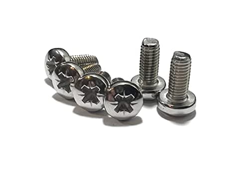 Image of M5 (5mm x 20mm) Pozi Pan Head Machine Screws - A2 Grade Stainless Steel (Pack of 20)