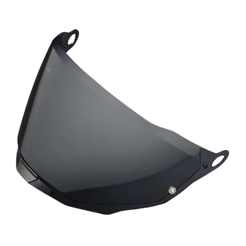 Image of Helmet visor, MX701 Helmet Visor for LS2 Explorer MX701 Explorer Carbon Face Shield Moto Accessories Interchangeable Lens Windproof UV Cut(Light Black)