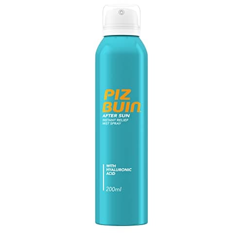 Image of Piz Buin After Sun Instant Relief Mist (200ml), Fast Absorbing Aftersun Spray with Hyaluronic Acid and Glycerin, Moisturising Lotion for Fast and Effective Hydration, 48 Hour Moisturisation